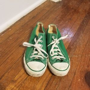 Green Converse Chuck Taylors